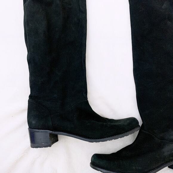 Stuart Weitzman Dunkirk Nubuck Boots - Picture 5 of 12